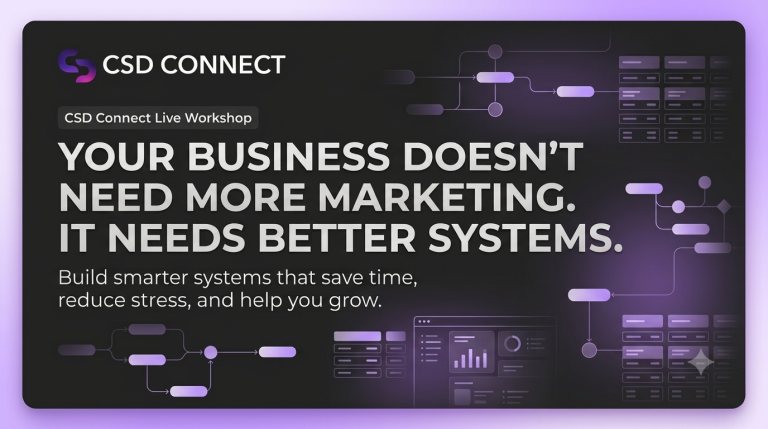 FREE Business Webinar: Your Business Doesn’t Need More Marketing